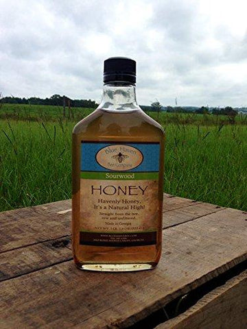 100% Pure Honey, Sourwood, Raw and Unfiltered (Sourwood, 20 oz.)