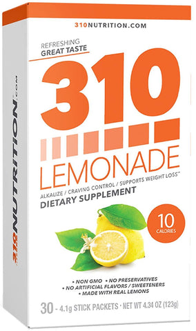 310 Lemonade Original - Slimming Lemonade Helps Restore PH Balance to Your Body Sugar-Free and Caffeine